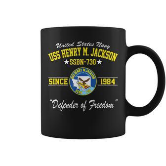 Uss Henry M Jackson Ssbn730 Coffee Mug | Mazezy