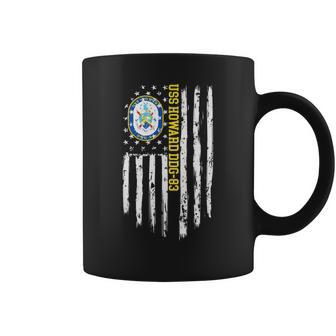 Uss Howard Ddg83 American Flag Coffee Mug | Mazezy