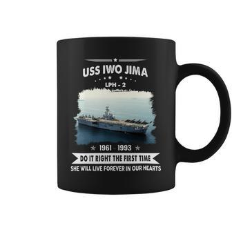 Uss Iwo Jima Lph 2 Front Coffee Mug - Monsterry