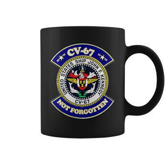 Uss John F Kennedy Cv67 Not Forgotten Emblem Coffee Mug - Thegiftio UK