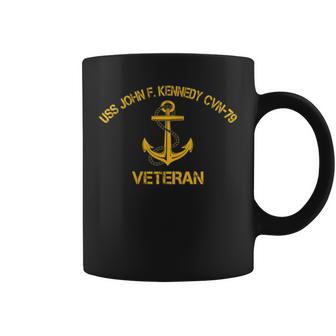 Uss John F Kennedy Cvn-79 Aircraft Carrier Veteran Vintage Coffee Mug - Thegiftio UK