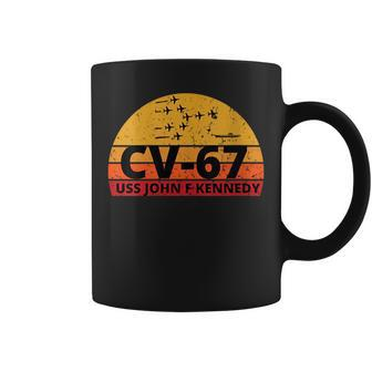 Uss Kennedy Cv-67 Aircraft Carrier Coffee Mug - Thegiftio UK