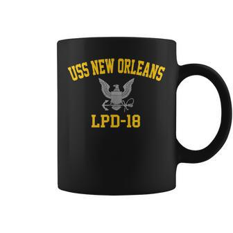 Uss New Orleans Lpd18 Coffee Mug - Thegiftio UK