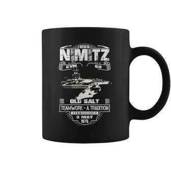 Uss Nimitz Old Salt Since 1975 Cvn 68 Coffee Mug | Mazezy