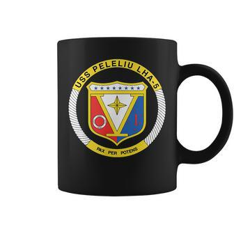Uss Peleliu Lha5 Crest Coffee Mug - Thegiftio UK