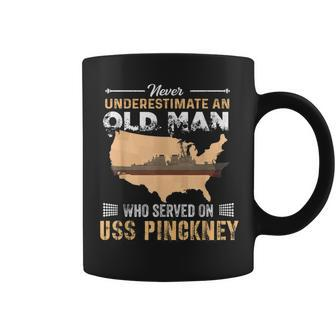 Uss Pinckney Ddg-91 Destroyer Coffee Mug | Mazezy