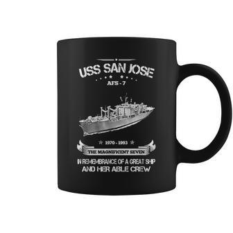 Uss San Jose Afs7 Coffee Mug | Mazezy