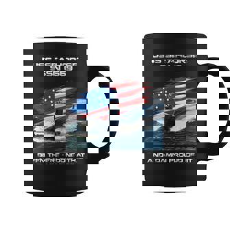 Uss Seahorse Ssn-669 American Flag Submarine Veteran Xmas Coffee Mug - Thegiftio UK