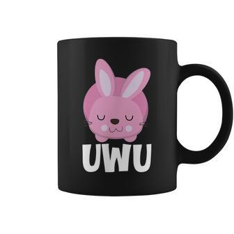 Uwu Kawaii Rabbit Cute Coffee Mug | Mazezy