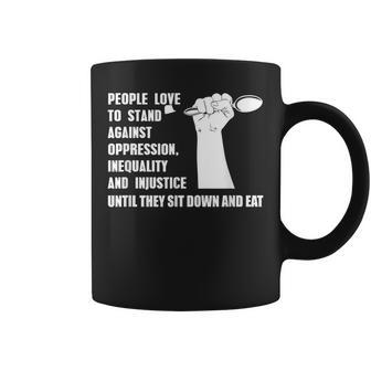 Vegan Quote For A Vegetarian Animal Rights Activists Coffee Mug | Mazezy