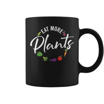 Veganism Plant Lover Eat More Plants Kale Vegan Coffee Mug - Thegiftio UK