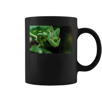 Veiled Chameleon Reptile Lizard Coffee Mug | Mazezy