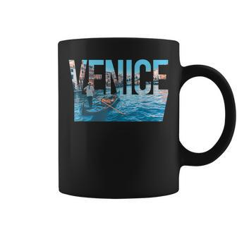 Venice Venezia Italy Gondola Rialto Bridge Coffee Mug | Mazezy