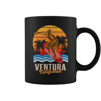 Ventura California Surfer Pride Vacation Travel Tourist Gift Coffee Mug | Mazezy