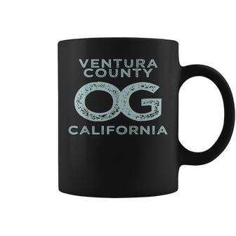 Ventura County California Og Original Gangster Town Pride Coffee Mug | Mazezy