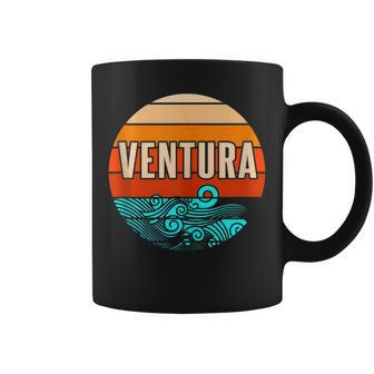 Ventura Retro California Pride Vacation Travel Tourist Gift Coffee Mug | Mazezy