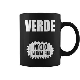 Verde Sauce Packet Tacos Condiment Group Halloween Costumes Coffee Mug - Seseable