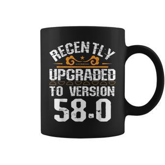 Version 580 Funny 58Th Birthday Gift 58 Years Old Geek Geek Funny Gifts Coffee Mug | Mazezy