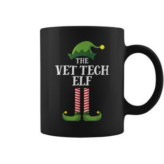 Vet Tech Elf Matching Family Group Christmas Party Coffee Mug - Monsterry CA