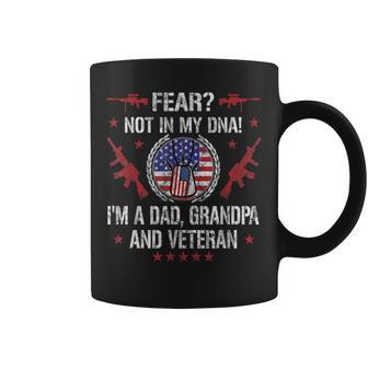 Veteran Grandpa Usa Flag Veteran Funny Gifts Coffee Mug | Mazezy