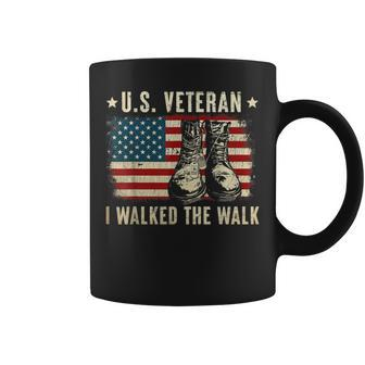 Veteran Of United States Us Army American Flag Vintage Coffee Mug | Mazezy