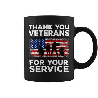 Veteran Vets Thank You For Your Service Veteran Us Flag Veterans Day 1 Veterans Coffee Mug - Monsterry