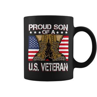 Veteran Vets Us Army Proud Proud Of A Us Army Veteran Flag Men Veterans Coffee Mug - Monsterry DE