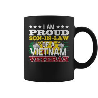 Veteran Vets Vietnam Veteran Shirts Proud Soninlaw Tees Men Boys Gifts Veterans Coffee Mug - Monsterry