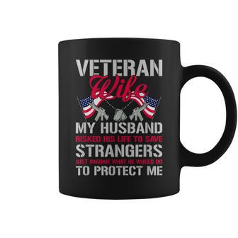 Veteran Wife Usa Veterans Day Us Army Veteran Mother's Day Coffee Mug - Seseable