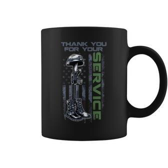 Veterans Day Thank You For Your Service 45 Coffee Mug - Monsterry CA