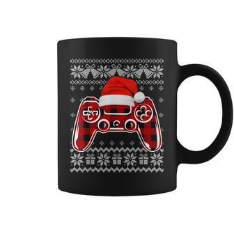 Video Game Christmas Ugly Christmas Sweater Coffee Mug | Mazezy