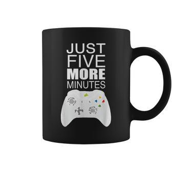 Video Game Controller Gamer Just Five More Minutes Gift For Women Coffee Mug - Thegiftio UK
