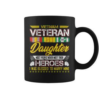 Vietnam Veteran Daughter Raised By My Hero Gift Coffee Mug | Mazezy