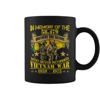 Vietnam Veteran In Memory The War Vietnam Gift Coffee Mug | Mazezy