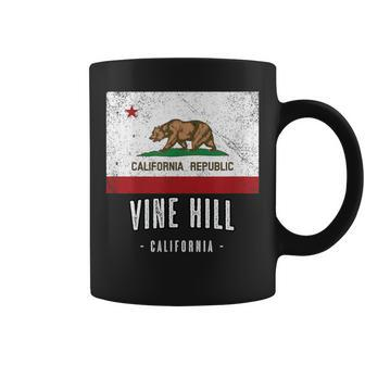 Vine Hill California Cali City Souvenir Ca Flag Coffee Mug | Mazezy