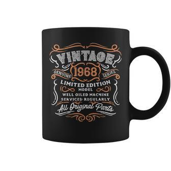 Vintage 1968 Retro Funny 51St Birthday Gifts For Dad Funny Gifts For Dad Coffee Mug | Mazezy