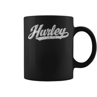 Vintage 1980S Graphic Style Hurley Virginia Va Coffee Mug - Monsterry DE
