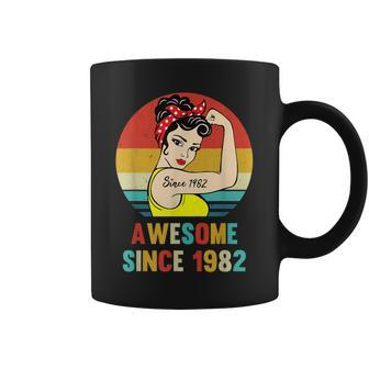 Vintage 1982 Birthday Gift For Women Funny 38Th Birthday Coffee Mug | Mazezy