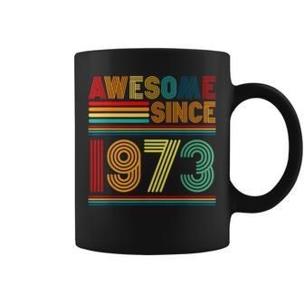 Vintage 50Th Birthday Funny 50 Year Old July 1973 Retro 50Th Birthday Funny Gifts Coffee Mug | Mazezy