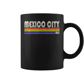 Vintage 80S Style Mexico City Mx Gay Pride Month Coffee Mug | Mazezy