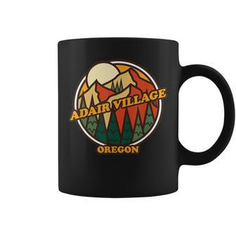 Vintage Adair Village Oregon Mountain Hiking Souvenir Coffee Mug | Mazezy