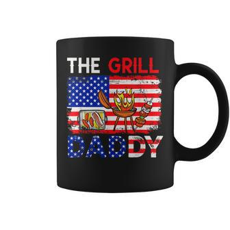 Vintage American Flag The Grill Dad Costume Bbq Grilling Coffee Mug