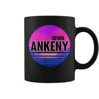 Vintage Ankeny Vaporwave Iowa Coffee Mug | Mazezy
