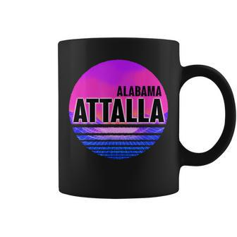 Vintage Attalla Vaporwave Alabama Coffee Mug | Mazezy AU
