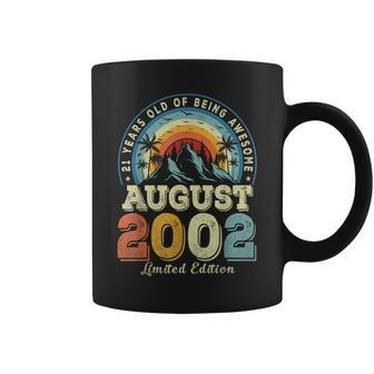 Vintage August 2002 Birthday Limited Edition 21 Year Old Coffee Mug | Mazezy