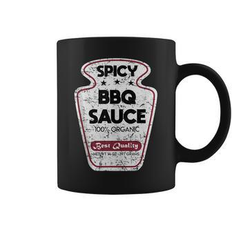 Vintage Barbecue Bbq Sauce Costume Funny Halloween Gifts Halloween Funny Gifts Coffee Mug | Mazezy
