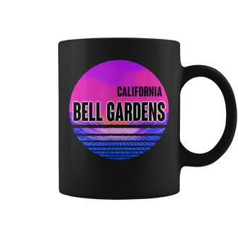 Vintage Bell Gardens Vaporwave California Coffee Mug | Mazezy