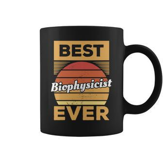 Vintage Best Biophysicist Ever Biophysics Coffee Mug | Mazezy