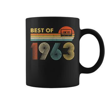Vintage Best Of 1963 58Th Birthday Retro Cassette Tape Coffee Mug - Thegiftio UK