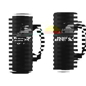 Vintage Borger Texas Home Souvenir Print Coffee Mug | Mazezy
